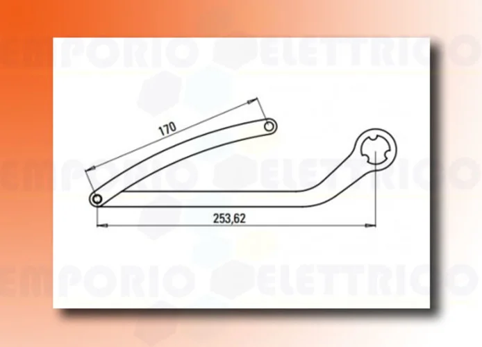 faac Paar Arme n1d braun nd3 1057283