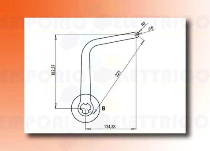 faac Paar Arme n1d weiß nd5 105730