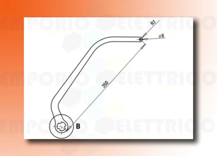 faac Paar Arme n1d weiß nd6 105731