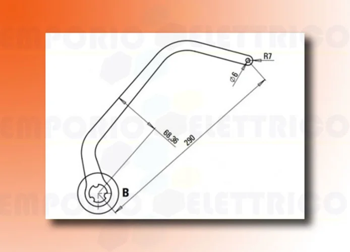 faac Paar Arme n1d braun nd7 1057323