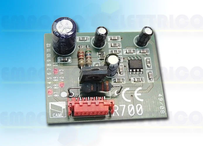 came Decodierplatine und Zugangskontrolle mit Transponder 001r700 r700