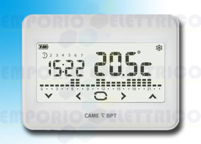 came Uhrenthermostat Kit + Funkmodul th/550 wh wlrl 845aa-0070