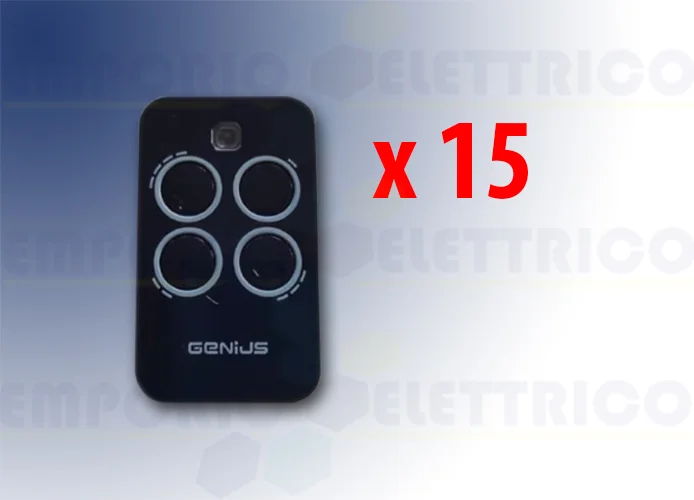 genius 15 Stück 4-Kanal Handsender 433mhz rc echo tx4 6100334