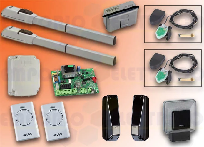 faac Torantrieb Kit für Drehtore 230v longmaster sg 104155