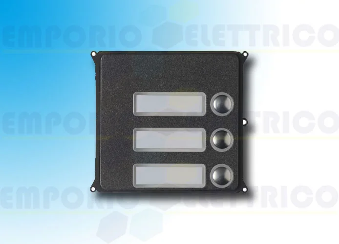 came bpt Frontpanel für Klingeltastenmodul mit 3 Tasten mtmf3pvr 60020670