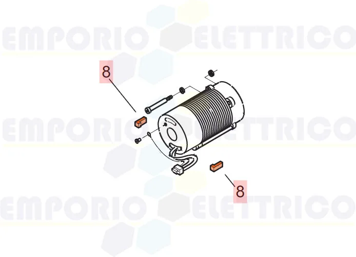 faac Ersatzteil Anti-Vibrations-Pads 400/402/422 63003303