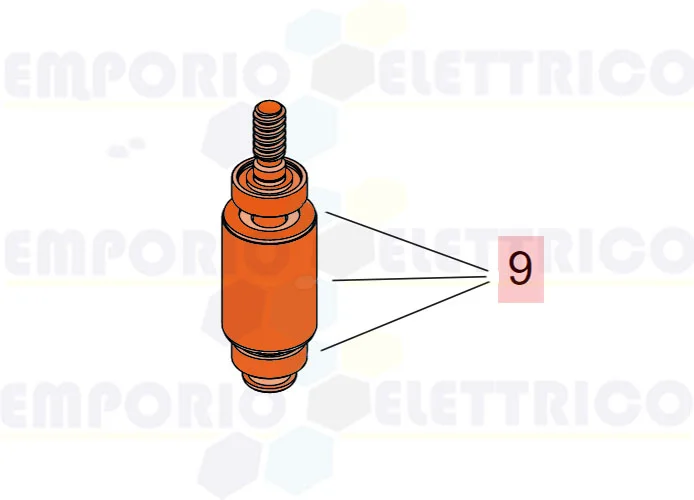 faac Ersatzteil des Rotors 412-bat 746028