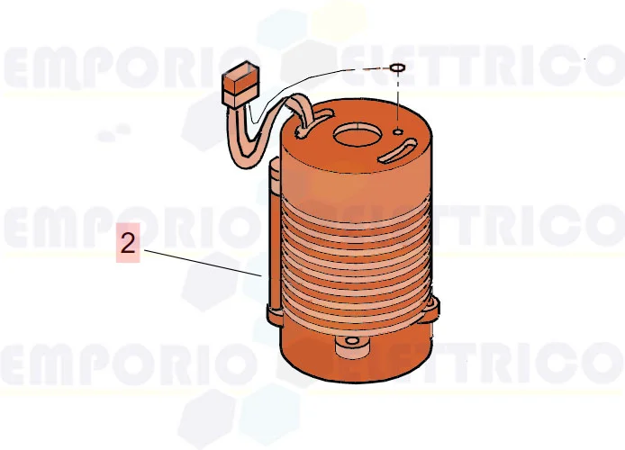 faac Ersatzteil des Motors 220v 6 p.monof.c/t.120° 7704075