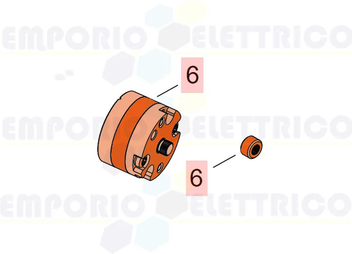 faac Ersatzteil von Pumpe und Kupplung Gruppe s450h 63003333