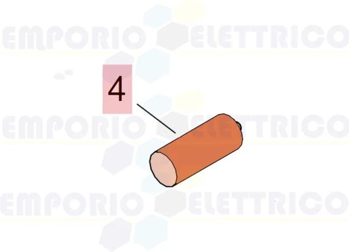 faac Ersatzteil des Kondensators 10µf mka 450v 760024