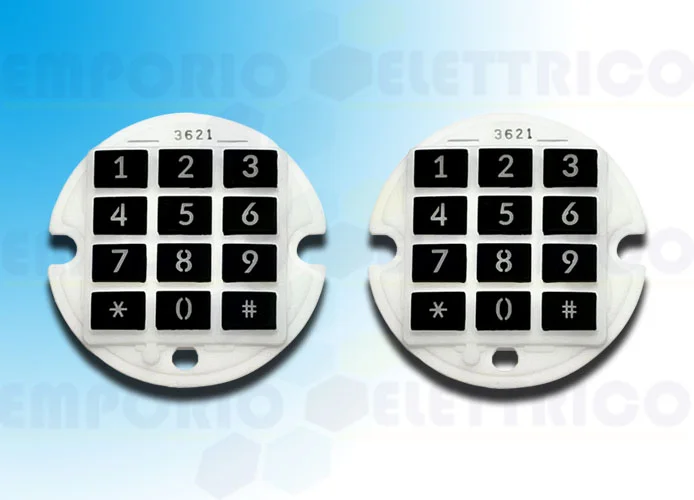 came Ersatzteil selt keypad aus Silikon 2 Stücke 88006-0051