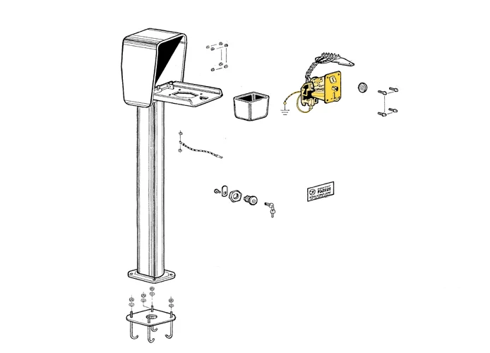 fadini Ersatzteil des magnetischen Münzprüfers 230 vac für geco 9 20336