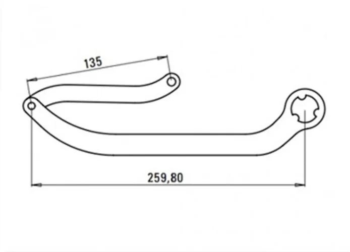 faac Paar Arme n1d braun nd8 1057403