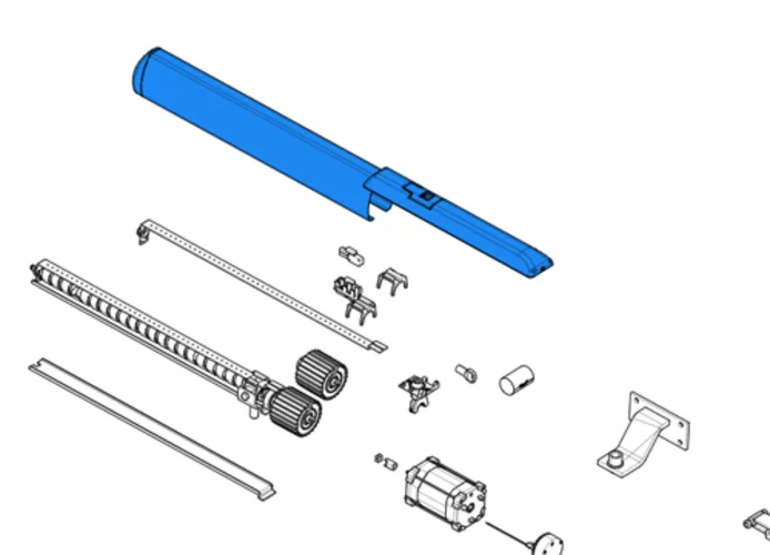 came Ersatzteil der Gruppe von Arm + Abdeckung ati5 88001-0148