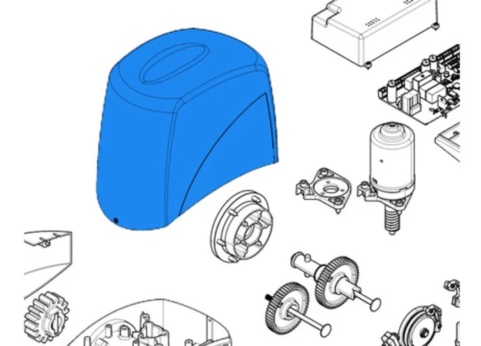 came Ersatzteil der Abdeckung des Getriebemotors bx 119ribx039