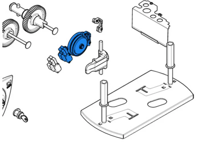 came Ersatzteil der mechanischen Endschaltergruppe bx 119ribx041