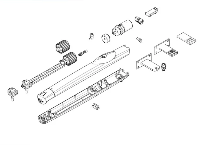 came Seite Ersatzteile des Motors 001a18230 a18230