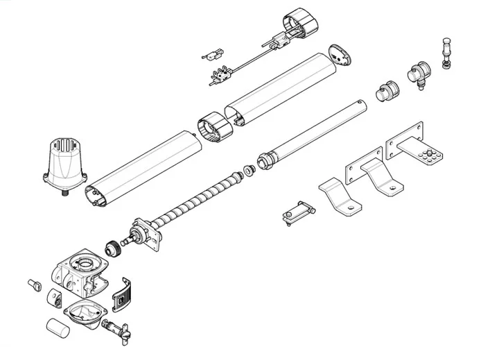 came Seite Ersatzteile des Motors 001kr312s kr312s
