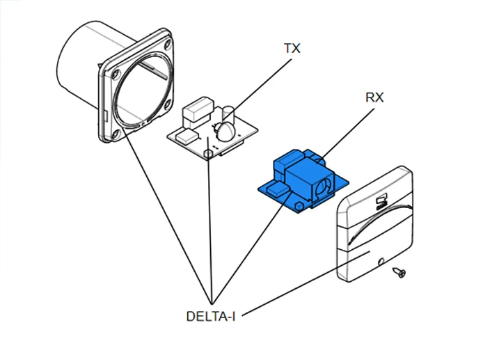 came Ersatzteil der elektronischen Platine rx delta-i 119rir382