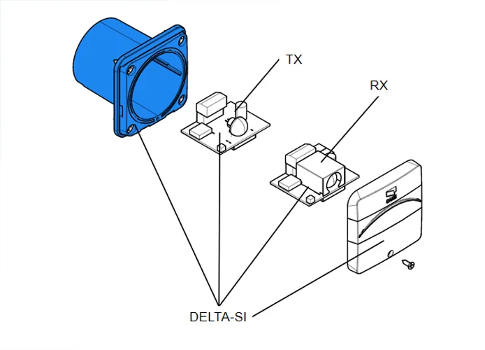 came Ersatzteil der Basis des Gehäuses delta-si 119rir391