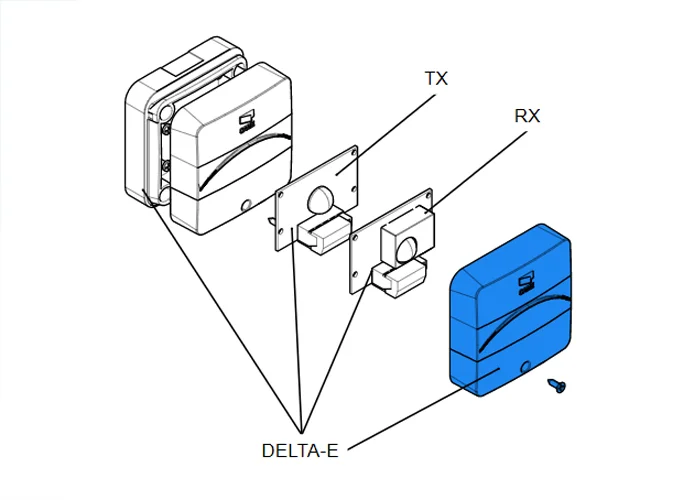 came Ersatzteil der 4 Stück Packung der vorderen Abdeckung delta-e 88006-0025