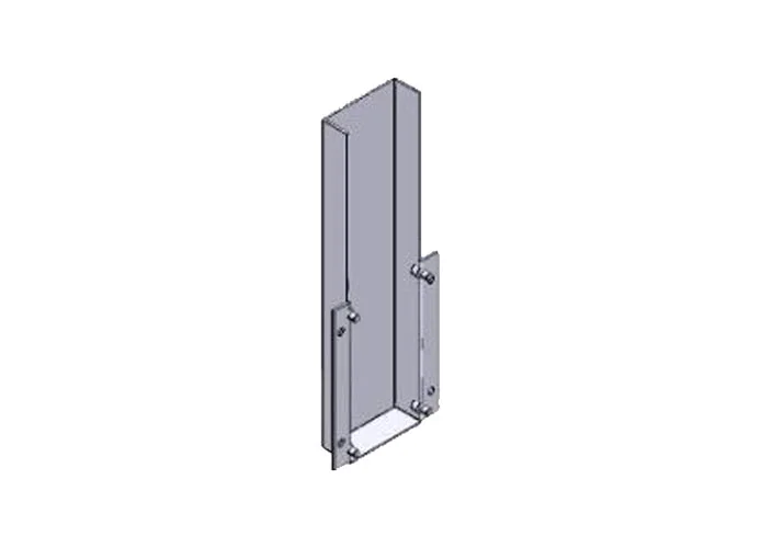 came Ersatzteil des Befestigungsflansches für rechteckige Stange 60x40 119rig044