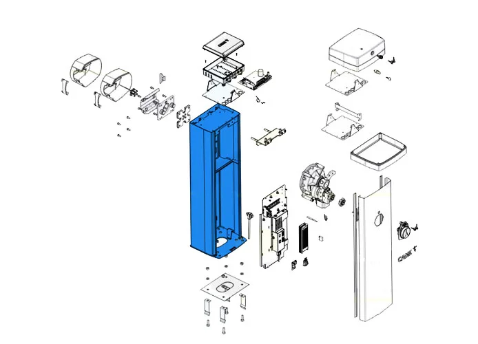 came Ersatzteil der Abdeckung der Schranke gpx 88003-0092