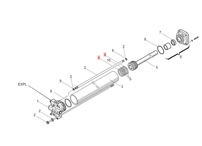 faac Ersatzteil der Dichtung dde 175 7091015