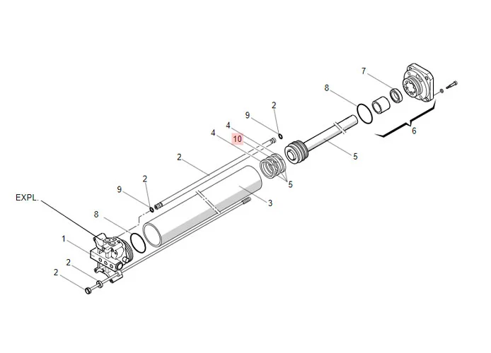 faac Ersatzteil des Führungsrings e/dwr 45/2 7094505