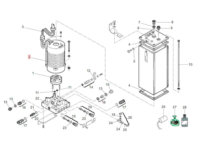 faac Ersatzteil des Motors 220v 6 p.monof.c/t.120° 7704075