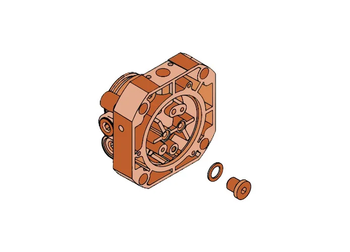 faac Ersatzteil des Verteilerflansches s450h cb 63000676