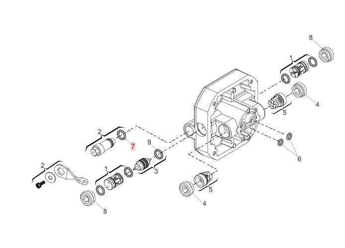 faac Ersatzteil der Dichtung or  6,75x1,78 ( 106) 7090030015