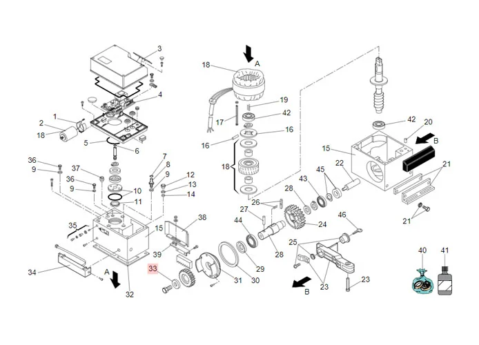 faac Ersatzteil der Unterlegscheibe spec.10,5x35x4 cat.a z 7030185