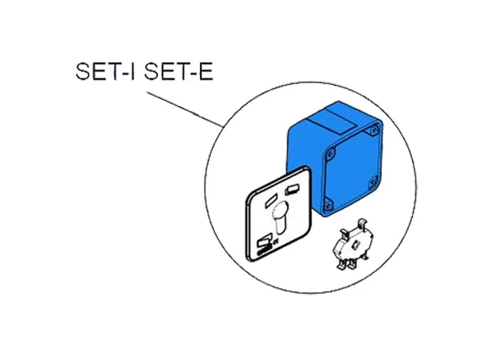 came Ersatzteil des Gehäuses des externen Schalters set-e 119rir046 rir046