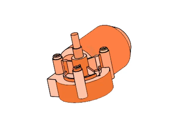 faac Ersatzteil des Motors d700 hs 63002415