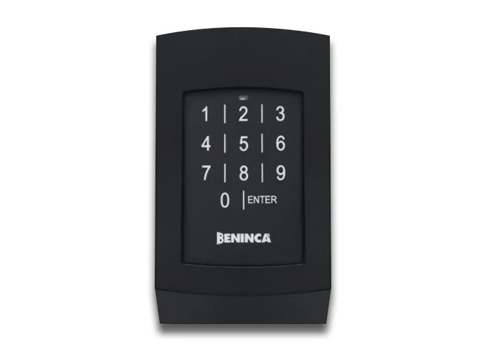 beninca Kabellose Tastatur mit Batterie mit dreifacher Codierung 9670002 be.code