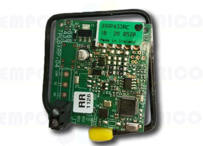 faac steckempfänger 1-kanal 433 mhz rp1 433 rc 787741 (new code 787856)