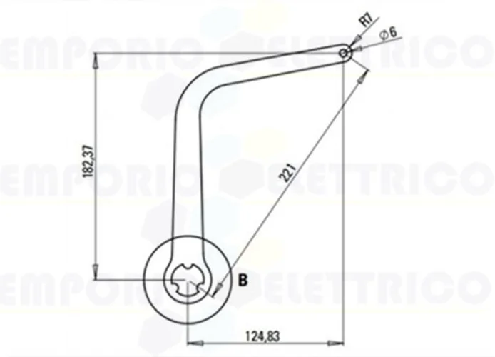 faac Paar Arme n1d braun nd5 1057303