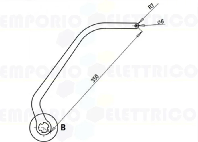 faac Paar Arme n1d weiß nd6 105731