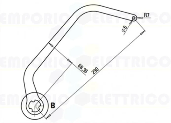 faac Paar Arme n1d braun nd7 1057323