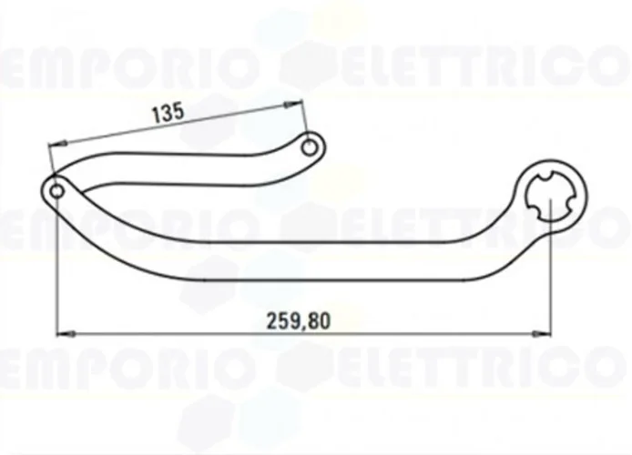 faac Paar Arme n1d braun nd8 1057403