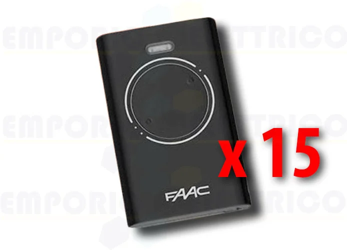 faac 15 x 2-Kanal-Handsender xt2 868 slh lr 7870091