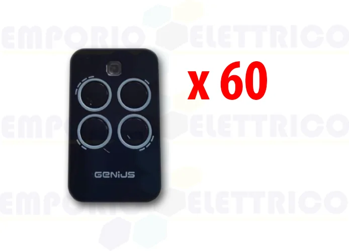 genius 60 Stück 4-Kanal Handsender 433mhz rc echo tx4 6100334