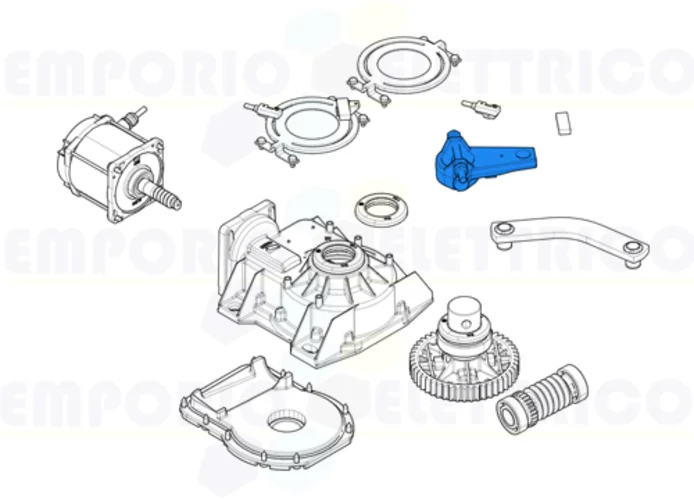 came Ersatzteil des Gleitarms frog 119ria045