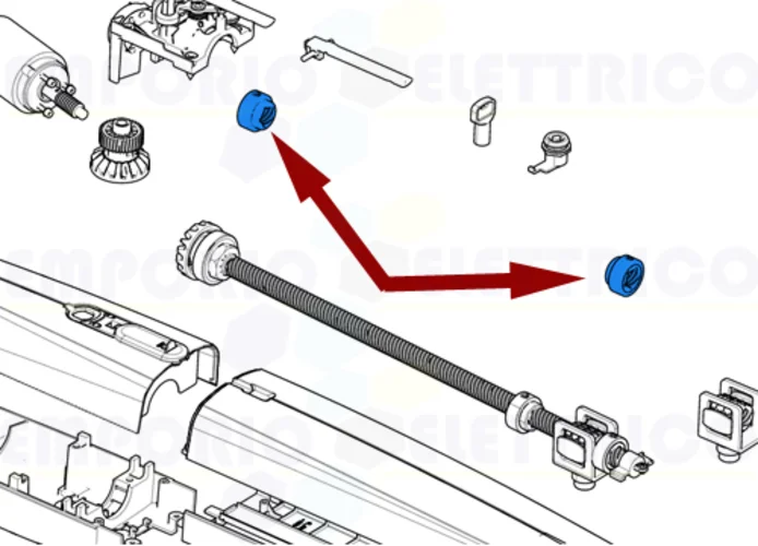 came Ersatzteil des Endschalterrings swn25 88000-0017