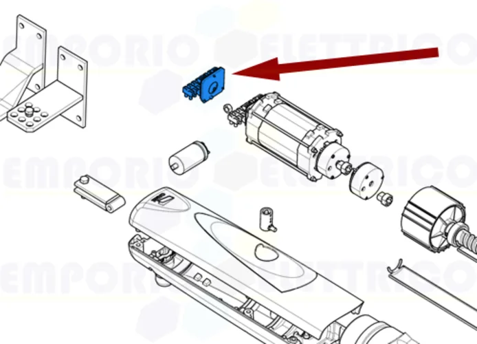 came Ersatzteil der elektronischen Platine des Motoregebers ax30 119rid314