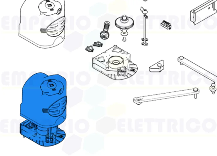 came Ersatzteil f7024n ohne Arme - Halterung 88001-0224