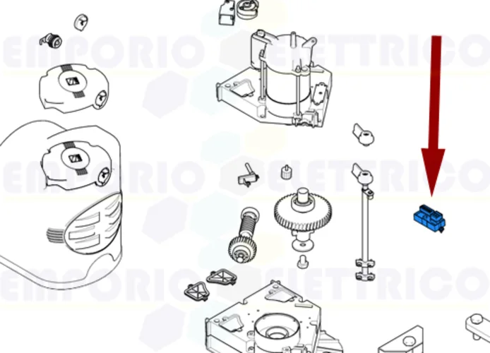 came Ersatzteil der Funktionsplatine f7024e 119rir349