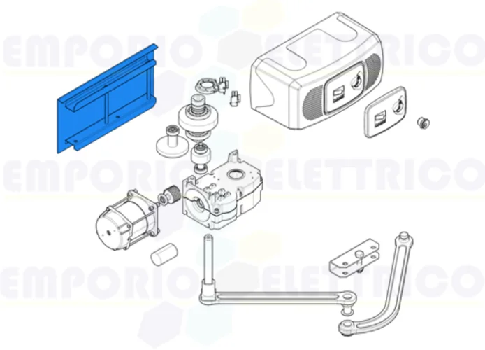 came Ersatzteil der Montagebasis des Getriebemotors ferni 119rid074