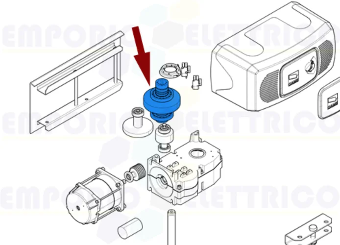 came Ersatzteil der langsamen Welle ferni 119rid088